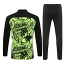 Conjunto Verde Fluorescente do Manchester City 24/25 [Camuflagem]