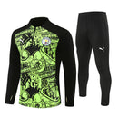 Conjunto Verde Fluorescente do Manchester City 24/25 [Camuflagem]