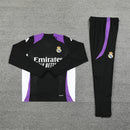Conjunto Preto e Roxo Real Madrid 24/25