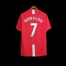 Cristiano Ronaldo 7 Retrô Manchester United 07/08 -Versão Torcedor