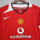 MANCHESTER UNITED I 04/05 MASCULINO (RETRÔ) MANGA LONGA