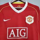 MANCHESTER UNITED I 06/07 MASCULINO (RETRÔ) MANGA LONGA