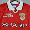 MANCHESTER UNITED I 99/00 MASCULINO (RETRÔ) MANGA LONGA