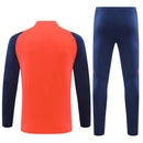 Conjunto 24/25 Manchester United Laranja Vermelho