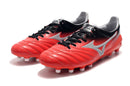 Mizuno Morelia Neo II Made in Japan FG - PRETO/VERMELHO