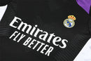 Conjunto Preto e Roxo Real Madrid 24/25