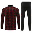 Conjunto Manchester United Vermelho e Preto 24/25 [Camuflado]