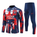 Conjunto PSG Vermelho e Azul 24/25 [Camuflado]
