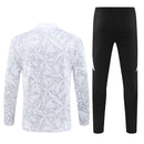 Conjunto branco e cinza do Real Madrid 24/25 [Camuflado]