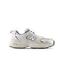 New Balance 530 de ensino fundamental Summer fog com nimbus cloud e nb navy GR530KA