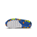 Tênis Nike Air Max 1 para Ensino Fundamental Azul Astronômico Pó de Fóton Laranja Total Volt HJ9236-488
