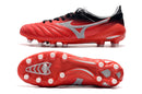 Mizuno Morelia Neo II Made in Japan FG - PRETO/VERMELHO