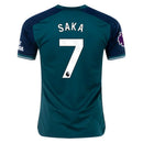 Camisa III Arsenal 23/24 Bukayo Saka - Versão Torcedor