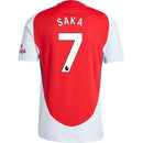 Bukayo Saka Arsenal 24/25 I Camisa Casa - Versão Jogador