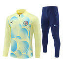 Conjunto do Manchester City 24/25 Amarelo Claro [Camuflado]