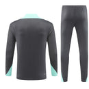 Conjunto PSG Cinza Escuro com Azul Claro 24/25