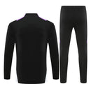 Conjunto Preto e Roxo Real Madrid 24/25