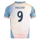 Camisa Erling Haaland Manchester City 24/25 IV Quarto Uniforme UCL - Versão Torcedor