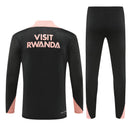 Conjunto PSG Preto com Rosa 24/25