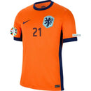 Frenkie de Jong Holanda 24/25 I Camisa Home - Versão Torcedor