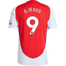 Gabriel Jesus Arsenal 24/25 I Camisa Oficial Home - Versão Jogador