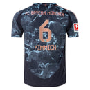 Joshua Kimmich Bayern de Munique 24/25 II Camisa Away - Versão Jogador