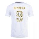 Camisa Karim Benzema Edição Especial Bola de Ouro I Home - Versão Jogador