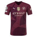 Camisa UCL Manchester City 24/25 III Terceiro Uniforme - Versão Jogador